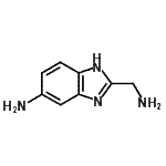 CAS 登录号：485347-82-8， 2-(氨基甲基)-1H-苯并咪唑-5-胺