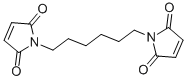 structure of CAS# 4856-87-5, 1,6-Bismaleimidohexane;1-[6-(2,5-Dioxo-1-Pyrrolyl)Hexyl]Pyrrole-2,5-Dione;1-(6-Maleimidohexyl)-3-Pyrroline-2,5-Quinone;Maleimide, N,N'-Hexamethylenedi-