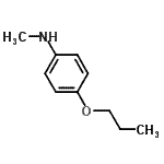 CAS#: 485795-30-0， N-Methyl-4-Propoxy-Aniline