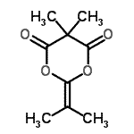 CAS#: 4858-67-7， 2-Isopropylidene-5,5-Dimethyl-1,3-Dioxane-4,6-Dione