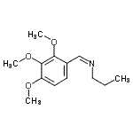 CAS#: 485842-35-1， (Z)-N-Propyl-1-(2,3,4-Trimethoxyphenyl)Methanimine
