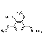 CAS#: 485842-37-3， (E)-N-Methyl-1-(2,3,4-Trimethoxyphenyl)Methanimine