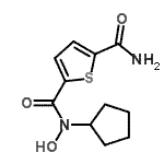 CAS#: 487003-88-3， N-Cyclopentyl-N-Hydroxy-2,5-Thiophenedicarboxamide