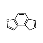 CAS 登录号：4876-20-4， 8H-茚并[5,4-b]呋喃