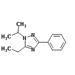 CAS#: 488151-53-7， 5-Ethyl-1-Isopropyl-3-Phenyl-1H-1,2,4-Triazole