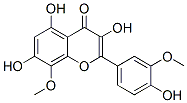结构式 CAS# 489-33-8, 柠檬黄素