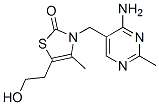 structure of CAS# 490-82-4, 3-[(4-Amino-2-Methylpyrimidin-5-Yl)Methyl]-5-(2-Hydroxyethyl)-4-Methylthiazol-2(3H)-One;3-[(4-Amino-2-Methyl-Pyrimidin-5-Yl)Methyl]-5-(2-Hydroxyethyl)-4-Methyl-Thiazol-2-One;3-[(4-Amino-2-Methyl-5-Pyrimidinyl)Methyl]-5-(2-Hydroxyethyl)-4-Methyl-2-Thiazolone;3-[(4-Amino-2-Methyl-Pyrimidin-5-Yl)Methyl]-5-(2-Hydroxyethyl)-4-Methyl-1,3-Thiazol-2-One