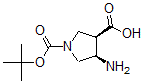 CAS#: 492462-02-9， (3R,4R)-4-Amino-1,3-Pyrrolidinedicarboxylic Acid 1-(1,1-Dimethylethyl) Ester