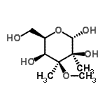 CAS#: 492462-53-0， 2,3-Di-C-Methyl-3-O-Methyl-alpha-D-Talopyranose