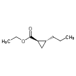 CAS#: 492468-15-2， Ethyl (1R,2R)-2-Propylcyclopropanecarboxylate