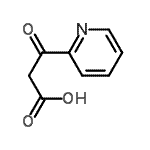CAS#: 4939-97-3， 3-Oxo-3-(2-Pyridinyl)Propanoic Acid