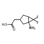 CAS#: 494210-64-9， (1-Amino-6,6-Difluorobicyclo[3.1.0]Hex-3-Yl)Acetic Acid
