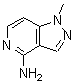 structure of CAS# 494767-19-0, 1-Methyl-1H-Pyrazolo[4,3-c]Pyridin-4-Amine;1-methyl-1H-pyrazolo[4,3-c]pyridin-4-amine