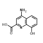 CAS#: 495409-09-1， 4-Amino-8-Hydroxy-2-Quinolinecarboxylic Acid