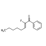 CAS#: 495418-35-4， (2Z)-2-Fluoro-1-Phenyl-2-Octen-1-One