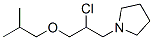 CAS#: 49571-02-0， 1-[2-Chloro-3-(2-Methylpropoxy)Propyl]Pyrrolidine