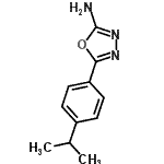 CAS#: 49579-79-5， 5-(4-Isopropylphenyl)-1,3,4-Oxadiazol-2-Amine