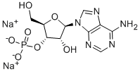 structure of CAS# 4958-39-8, 3'-Adenylic Acid Sodium Salt