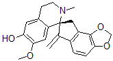 CAS#: 4959-88-0， (7S)-3',4',6,8-Tetrahydro-7'-Methoxy-2'-Methyl-6-Methylenespiro[7H-Indeno[4,5-d]-1,3-Dioxole-7,1'(2'H)-Isoquinolin]-6'-Ol