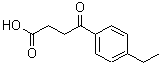 结构式 CAS# 49594-75-4, 4-乙基-gamma-氧代-苯丁酸