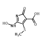 CAS 登录号：49601-37-8， 5-(羟基氨基)-4-(甲硫基)-2-氧代-2H-吡咯-3-羧酸
