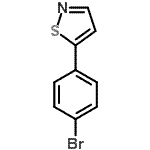 CAS#: 49602-97-3， 5-(4-Bromophenyl)-1,2-Thiazole