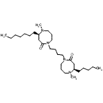 CAS#: 49620-03-3， (4R)-4-Heptyl-5-Methyl-1-{4-[(4R)-5-Methyl-2-Oxo-4-Pentyl-1,5-Diazocan-1-Yl]Butyl}-1,5-Diazocan-2-One