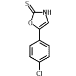 CAS 登录号：49656-34-0， 5-(4-氯苯基)-1,3-恶唑-2(3H)-硫酮