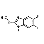 CAS#: 496793-17-0， 5,6-Difluoro-2-(Methylsulfanyl)-1H-Benzimidazole