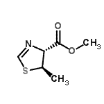 CAS#: 496878-20-7， Methyl (4R,5R)-5-Methyl-4,5-Dihydro-1,3-Thiazole-4-Carboxylate