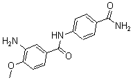 CAS#: 49701-19-1， 3-Amino-N-[4-(Aminocarbonyl)Phenyl]-4-Methoxy-Benzamide