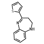 CAS#: 497178-55-9， 4-(2-Thienyl)-2,3-Dihydro-1H-1,5-Benzodiazepine