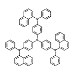 CAS#: 497182-61-3， N-(1-Naphthyl)-N',N'-Bis{4-[1-Naphthyl(Phenyl)Amino]Phenyl}-N-Phenyl-1,4-Benzenediamine
