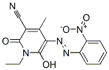 CAS#: 49744-25-4， 1-Ethyl-1,2-Dihydro-6-Hydroxy-4-Methyl-5-[(2-Nitrophenyl)Azo]-2-Oxonicotinonitrile