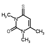 CAS#: 49786-07-4， 1,3,4-Trimethyl-6-Thioxo-Pyrimidin-2-One