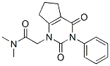 CAS#: 49786-48-3， N,N-Dimethyl-2,3,4,5,6,7-Hexahydro-2,4-Dioxo-3-Phenyl-1H-Cyclopentapyrimidine-1-Acetamide