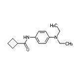 CAS#: 499141-46-7， N-[4-(Diethylamino)Phenyl]Cyclobutanecarboxamide