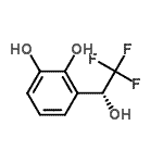 CAS#: 499202-20-9， 3-[(1R)-2,2,2-Trifluoro-1-Hydroxyethyl]-1,2-Benzenediol