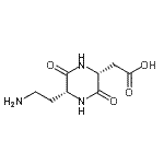 CAS#: 499775-02-9， [(2R,5R)-5-(2-Aminoethyl)-3,6-Dioxo-2-Piperazinyl]Acetic Acid
