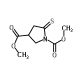 CAS#: 500136-15-2， Dimethyl 5-Thioxo-1,3-Pyrrolidinedicarboxylate