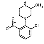 CAS#: 500210-07-1， 1-(2-Chloro-6-Nitrophenyl)-3-Methylpiperazine