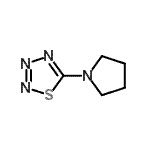 CAS#: 500213-98-9， 5-(1-Pyrrolidinyl)-1,2,3,4-Thiatriazole
