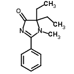 CAS#: 500290-04-0， 5,5-Diethyl-1-Methyl-2-Phenyl-1,5-Dihydro-4H-Imidazol-4-One