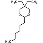 CAS#: 500346-71-4， 5,5-Diethyl-2-Hexyl-1,3-Dioxane