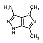 CAS#: 500554-56-3， 4,6-Dimethyl-1,4-Dihydropyrazolo[4,3-c]Pyrazol-3-Amine
