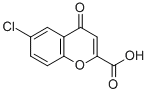 structure of CAS# 5006-45-1, 6-Chlorochromone-2-Carboxylic Acid