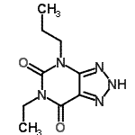 CAS#: 500691-96-3， 6-Ethyl-4-Propyl-2H-[1,2,3]Triazolo[4,5-d]Pyrimidine-5,7(4H,6H)-Dione