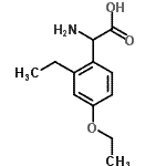 CAS#: 500695-60-3， Amino(4-Ethoxy-2-Ethylphenyl)Acetic Acid