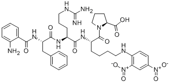 CAS#: 500799-61-1， Abz-Phe-Arg-Lys(Dnp)-Pro-OH
