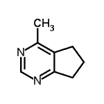 CAS#: 500893-45-8， 4-Methyl-6,7-Dihydro-5H-Cyclopenta[d]Pyrimidine